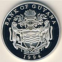 Guyana50$Royalvisit inFebruary1994silver925 (1)