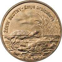 Poland2złEuropeanswampturtle2002