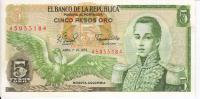 ColombiaBanknote5pesooroGriefCartagena19790001