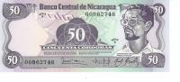 NicaraguaBanknote50CordobaUNC1984 2