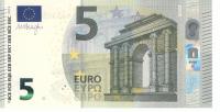 Banknote5EURORomanstyleGreeceYAY0012013