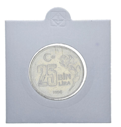 фото Турция 25000 лир 1996 AU-UNC