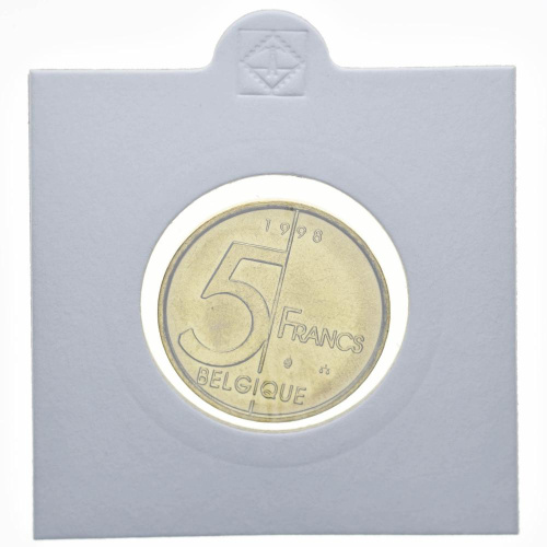 фото Бельгия 5 франков 1998 UNC