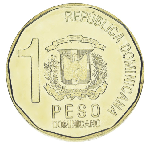 фото Доминикана 1 песо 2020 UNC
