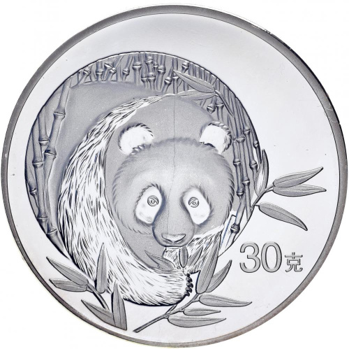 фото Китай 30 юань 2003 «Панда» UNC