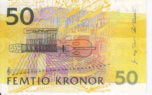 фото Швеция 50 крон 1996 UNC (P62)