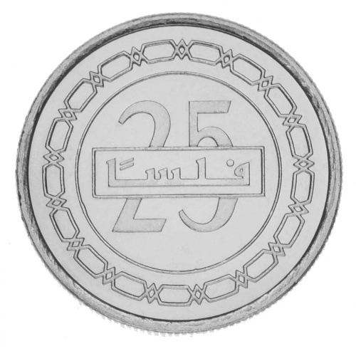 фото Бахрейн 25 филсов 2009 UNC