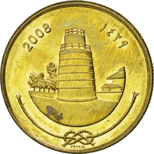 фото Мальдивы 25 лаари 2008 UNC (KM#71a)