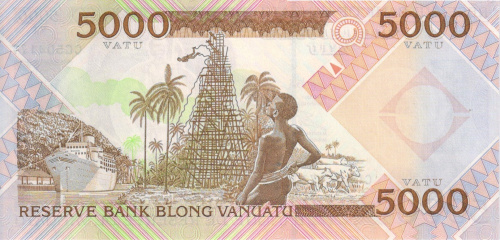 фото Вануату 5000 вату 2006 UNC (P12)