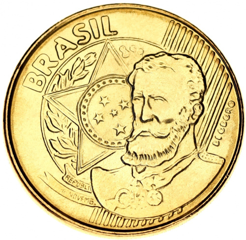 фото Бразилия 25 сентаво 2015 UNC