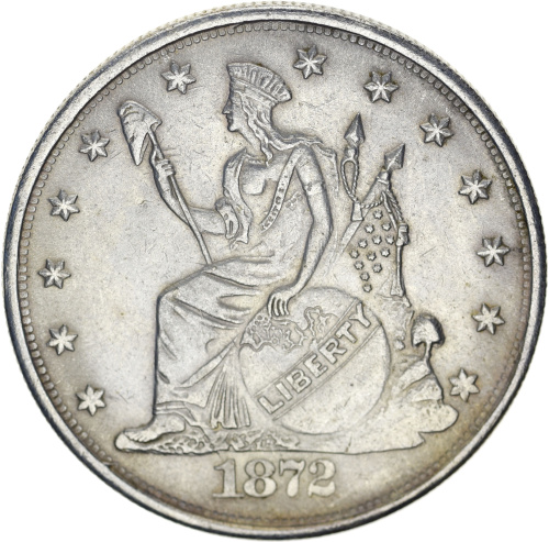 фото США 1 доллар 1872 VF-XF (Сувенир)