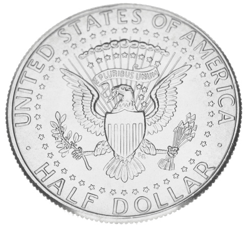 фото США 50 центов 2021 UNC D Джон Кеннеди