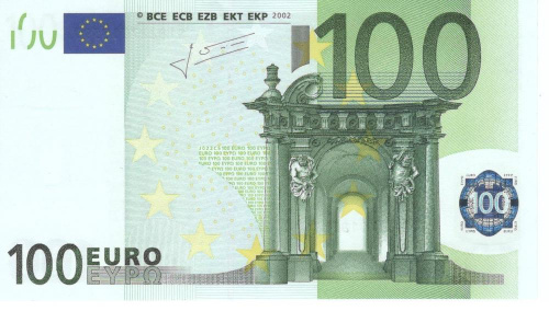 фото Италия 100 евро 2002 S J022 UNC