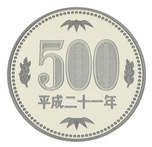 фото Япония 500 йен 2009 Proof