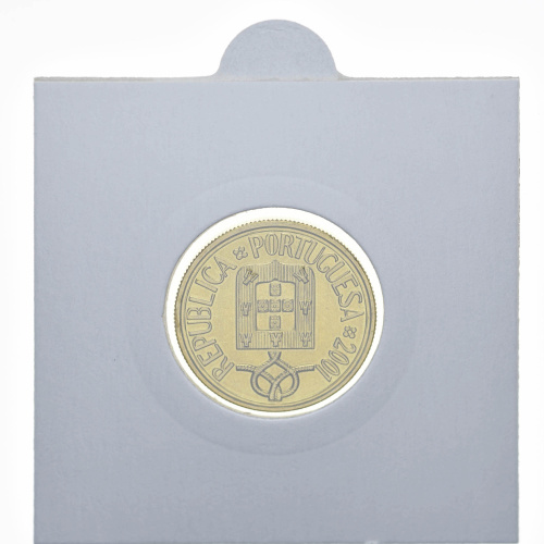 фото Португалия 5 эскудо 2001 UNC