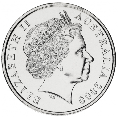 фото Австралия 20 центов 2000 UNC