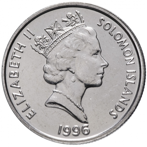 фото Соломоновы острова 5 центов 1996 UNC (KM#26a)