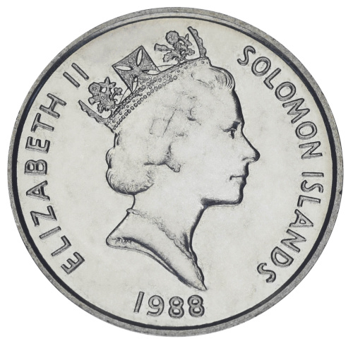 фото Соломоновы острова 10 центов 1988 VF-AU
