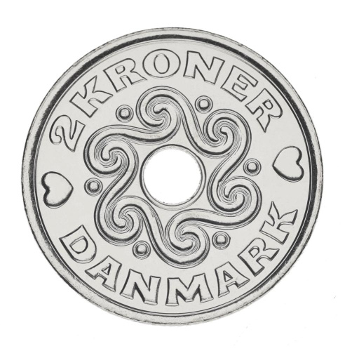 фото Дания 2 кроны 2020 UNC