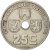 фото Бельгия 25 сантимов 1939 VF (KM#114.1)