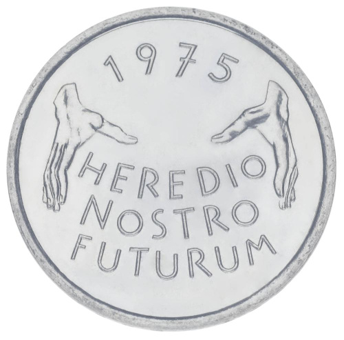 фото Швейцария 5 франков 1975 UNC Защита памятников