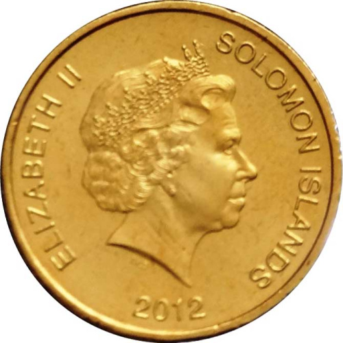 фото Соломоновы острова 1 доллар 2012 UNC (KM#238)