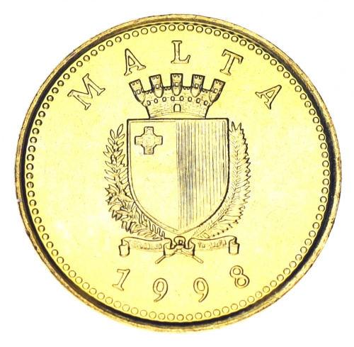 фото Мальта 1 цент 1998 AU-UNC
