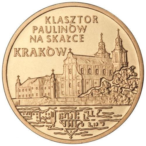 фото Польша 2 злотых 2011 UNC Краков (Y#805)