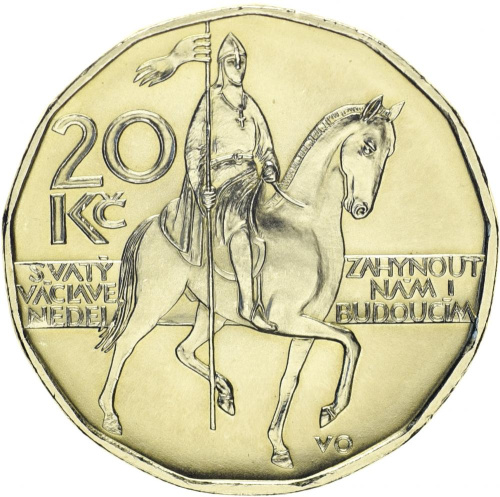 фото Чехия 20 крон 2015 UNC