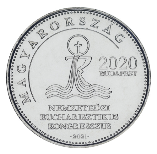 фото Венгрия 50 форинтов 2021 UNC Евхаристический Конгресс