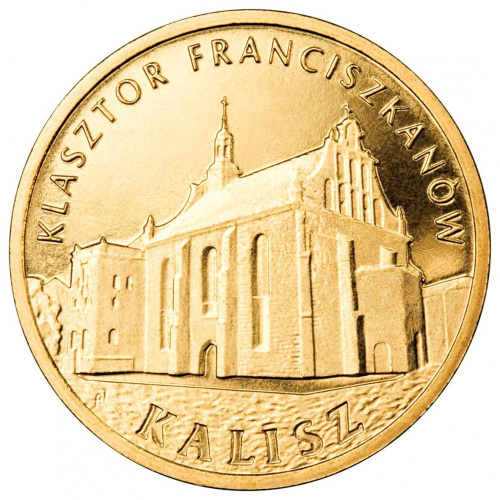 фото Польша 2 злотых 2011 UNC Калиш (Y#806)