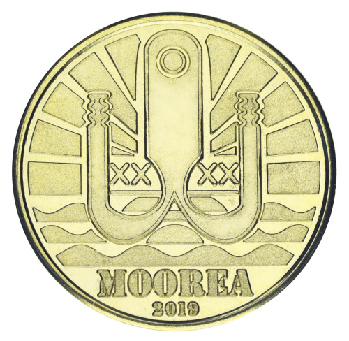 фото Муреа 1 доллар 2019 UNC Косатка