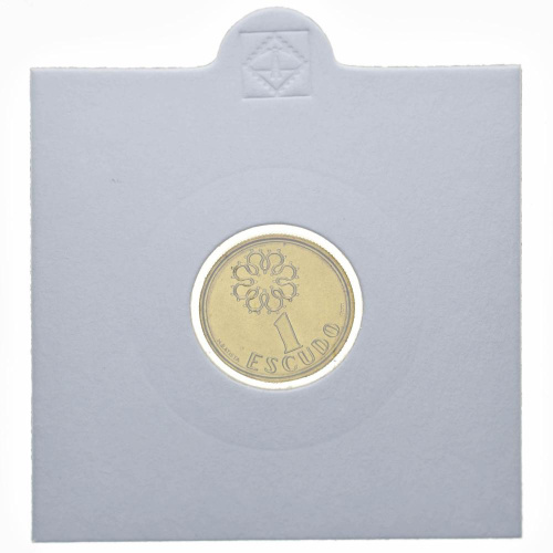 фото Португалия 1 эскудо 2001 UNC