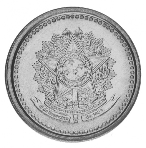 фото Бразилия 1 сентаво 1986 UNC