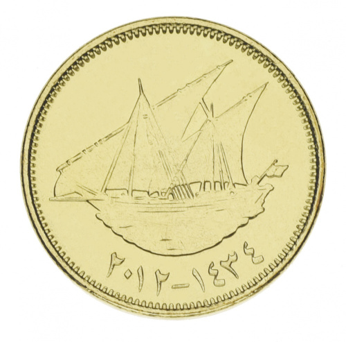 фото Кувейт 5 филс 2012 UNC