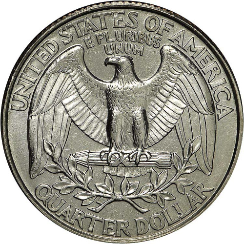 фото США 25 центов (квотер) 1997 VF (KM#A164a)