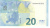 фото Италия 20 евро 2015 SB S012 UNC