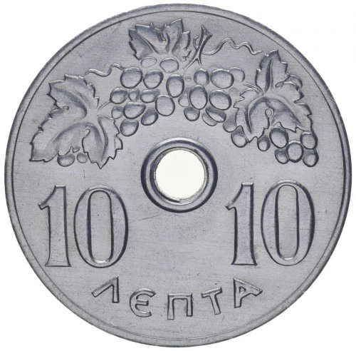 фото Греция 10 лепт 1971 XF (KM#78)