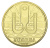фото Муреа 1 доллар 2020 UNC Рыба - Акула-молот