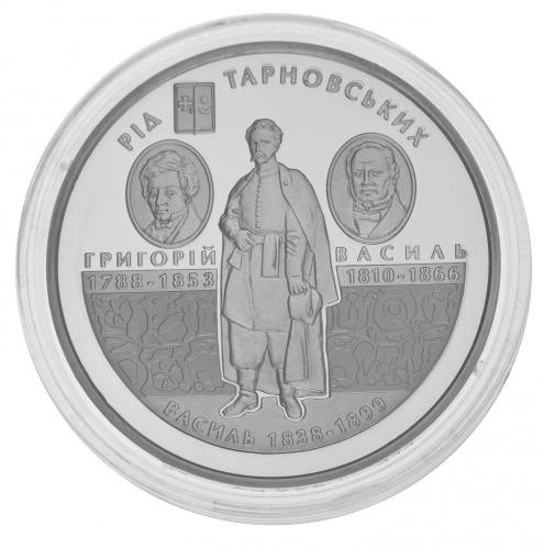 фото Украина 10 гривен 2010 Серебро Proof Семья Тарновских (Ag 925, унция, 31.1 грамм)