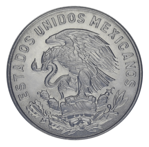 фото Мексика 50 сентаво 1965 AU-UNC
