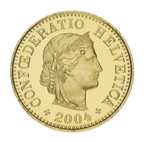 фото Швейцария 5 раппен 2004 UNC