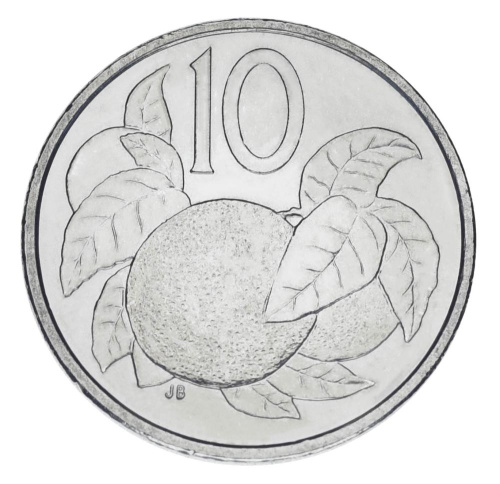 фото Острова Кука 10 центов 2015 UNC