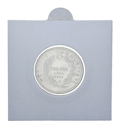 фото Турция 750000 лир 2002 UNC Козел