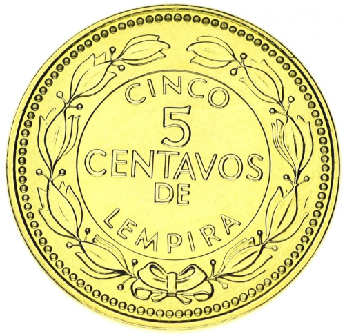 фото Гондурас 5 сентаво 2014 UNC (KM#72.4)