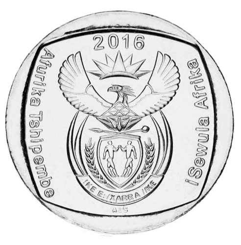 фото ЮАР 1 ранд 2016 UNC Антилопа