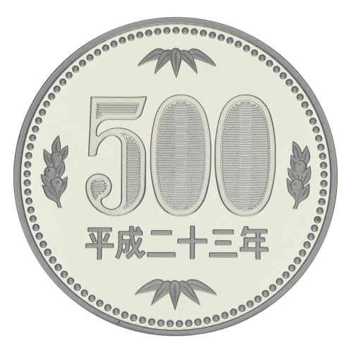 фото Япония 500 йен 2011 Proof