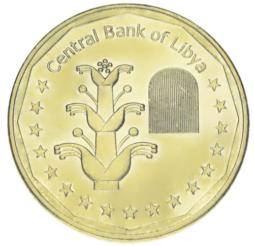 фото Ливия 1 динар 2017 (2018) UNC