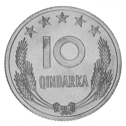 фото Албания 10 киндарок 1964 VF-AU