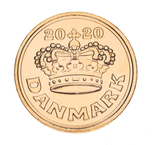 фото Дания 50 оре 2020 UNC